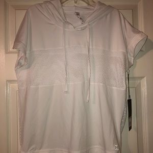 Zobha Mesh T-shirt with Hood